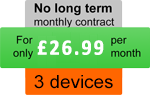 Three devices - For only £26.99 per month